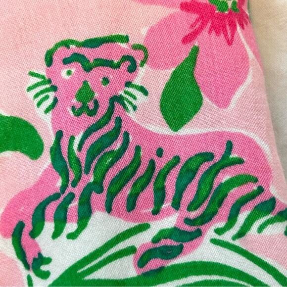 Lilly Pulitzer Pink Jubilee Tiger Lily Shift Dress 6 - Picture 8 of 13